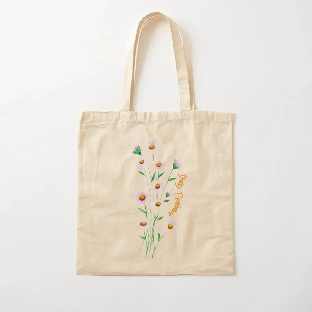 

Daisy Fleabane Tote Bag Women's handbag university shopper bag sacs de shopping Fabric bag