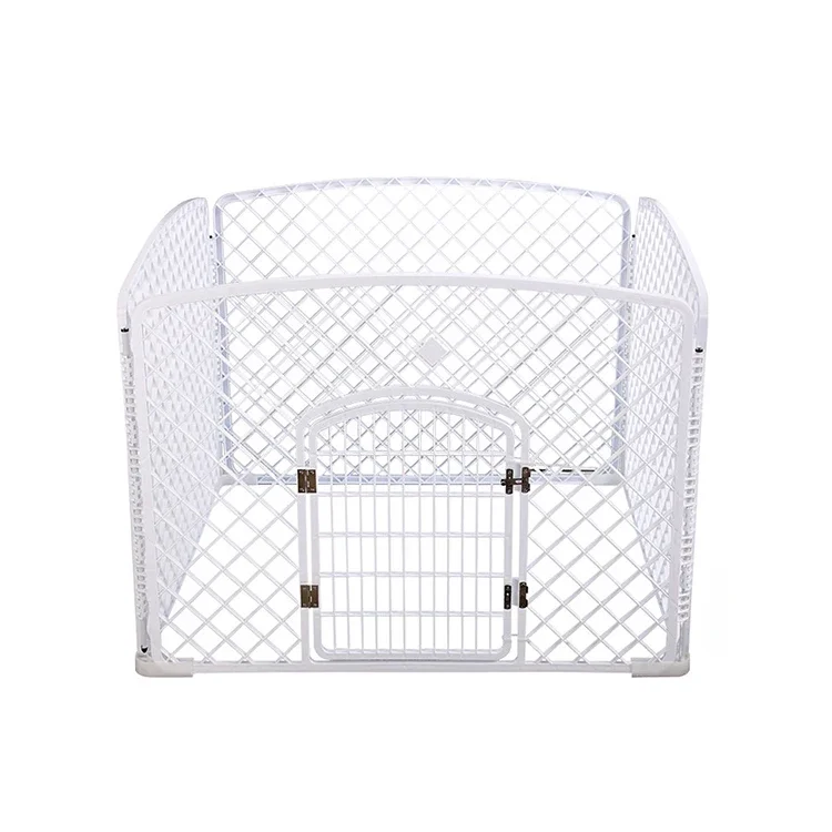 

Hot sale pet cage powder coated kennel welded wire mesh dog cage pet cage chain link fence