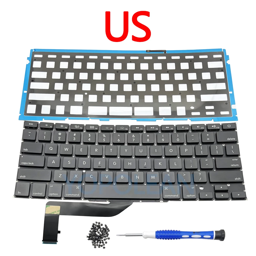 New Laptop Keyboard with Backlight For Macbook Pro Retina 15