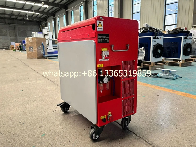 Jpt Mopa Pulse Fiber Handheld Laser Cleaner Machine Removal Laser Cleaning Machine Paint Rust Removal Ship Repairment