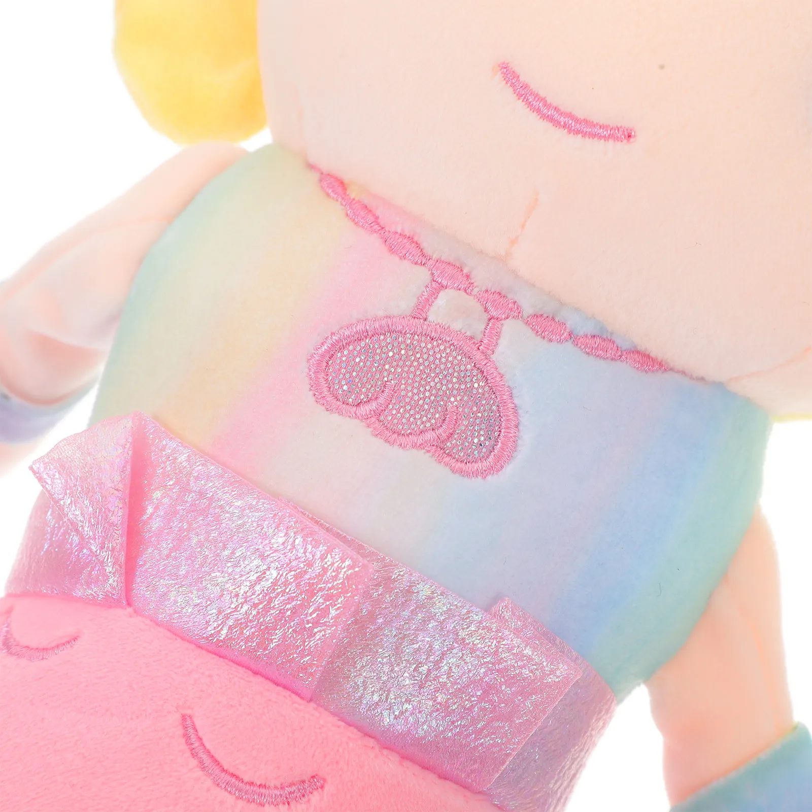 

Adorable Stuffed Mermaid Character Soft Lightweight Cuddly Companion for Toddlers Girls Teens Soothing