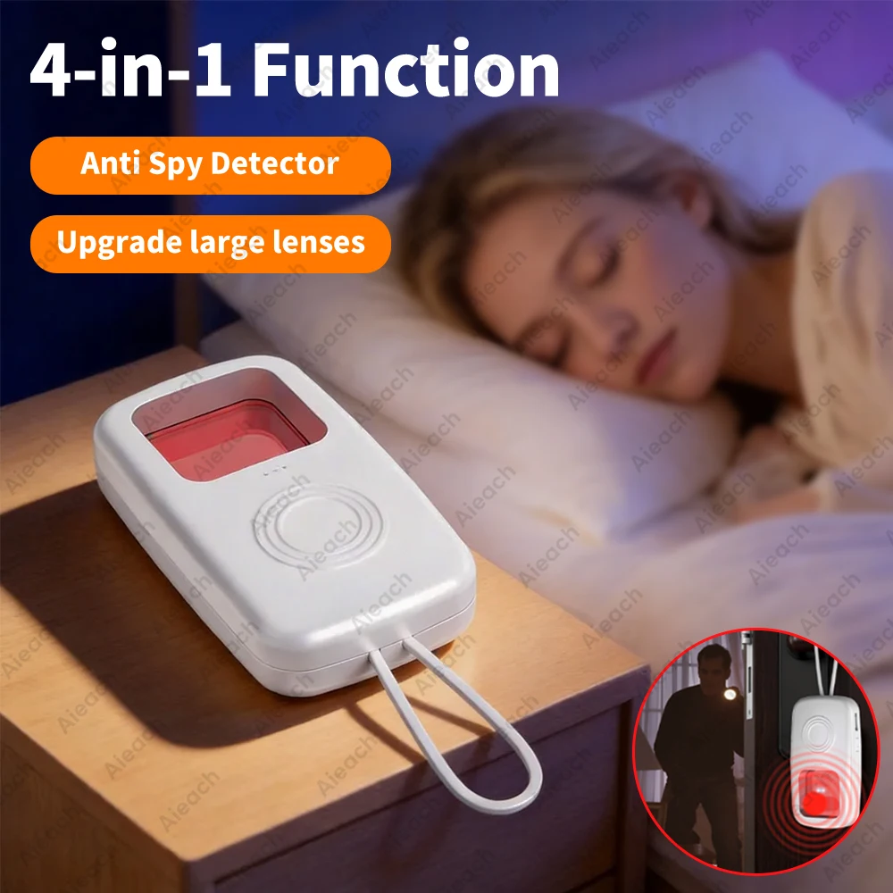 

Infrared Camera Detector Intelligent Hidden Camera Signal Detector For Hotel Travel Anti-Peeping Security Protection Finder