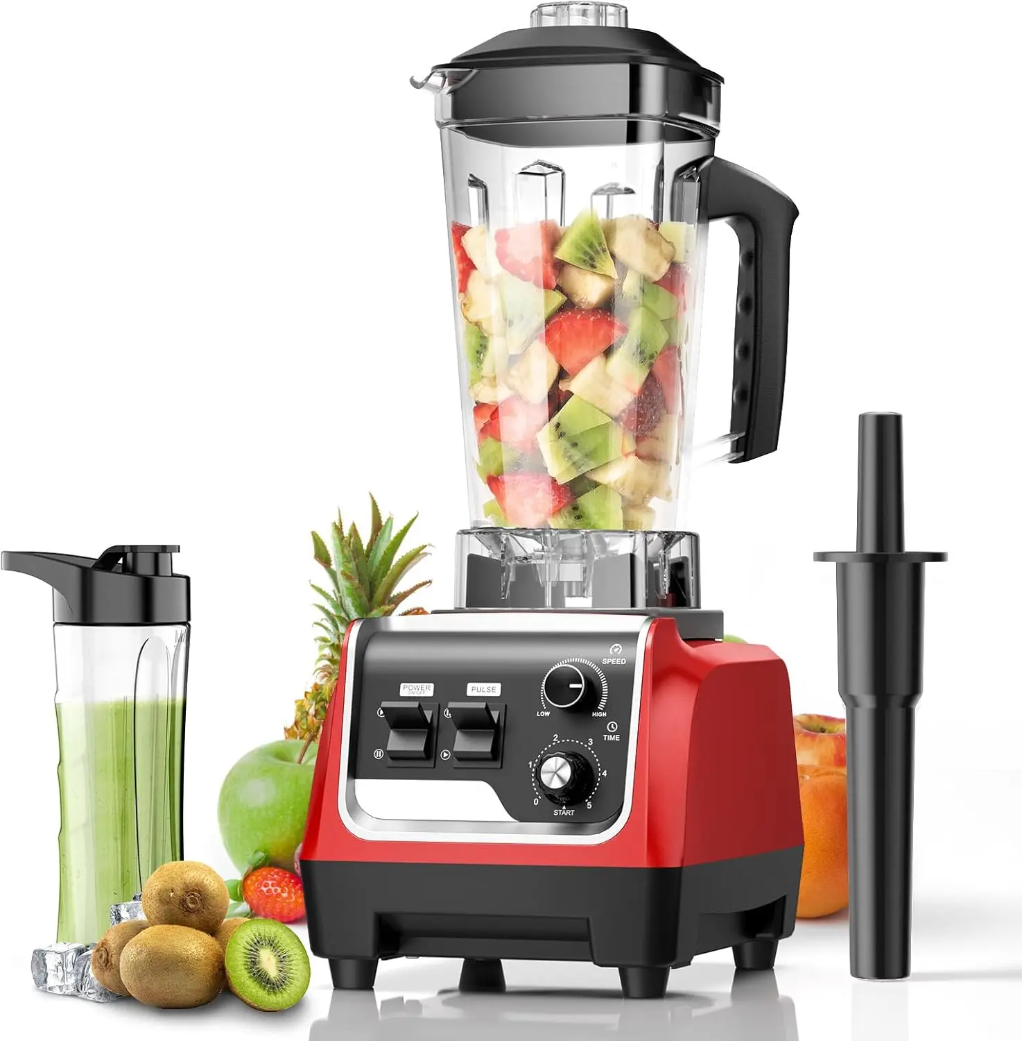 

Smoothie Blender 1800W Powerful Blenders for Kitchen 70 Oz Large Capacity and BPA-Free Containers with To-Go Cup Countertop Blen
