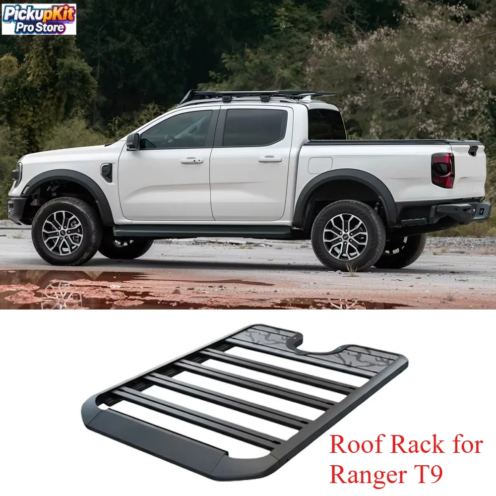 

Высококачественный алюминиевый багажник на крышу для Ranger T9 — багажник для бездорожья с нагрузкой 100 кг.