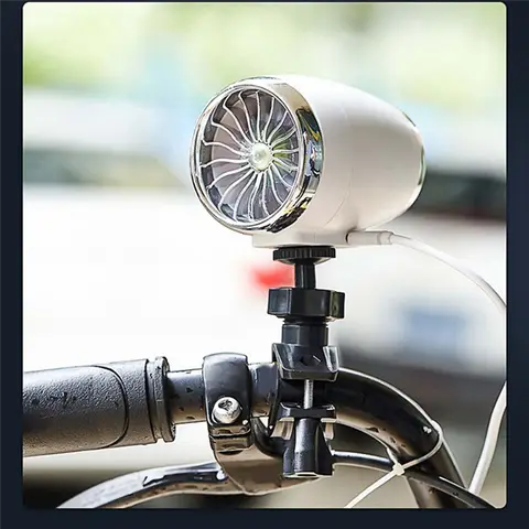 휴대용 USB 미니 냉각 선풍기, 삼각대 포함, 자전거 핸들 바, 전기 선풍기, 야외 사이클링 선풍기, 캠핑 라이딩 여행 인기
