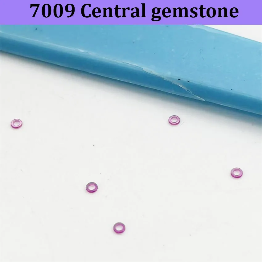 5pcs Watch Repair Parts 7009 Mechanical Movement Main Clamp Plate Center Gemstone Eye Drill Accessories for Watchmaking