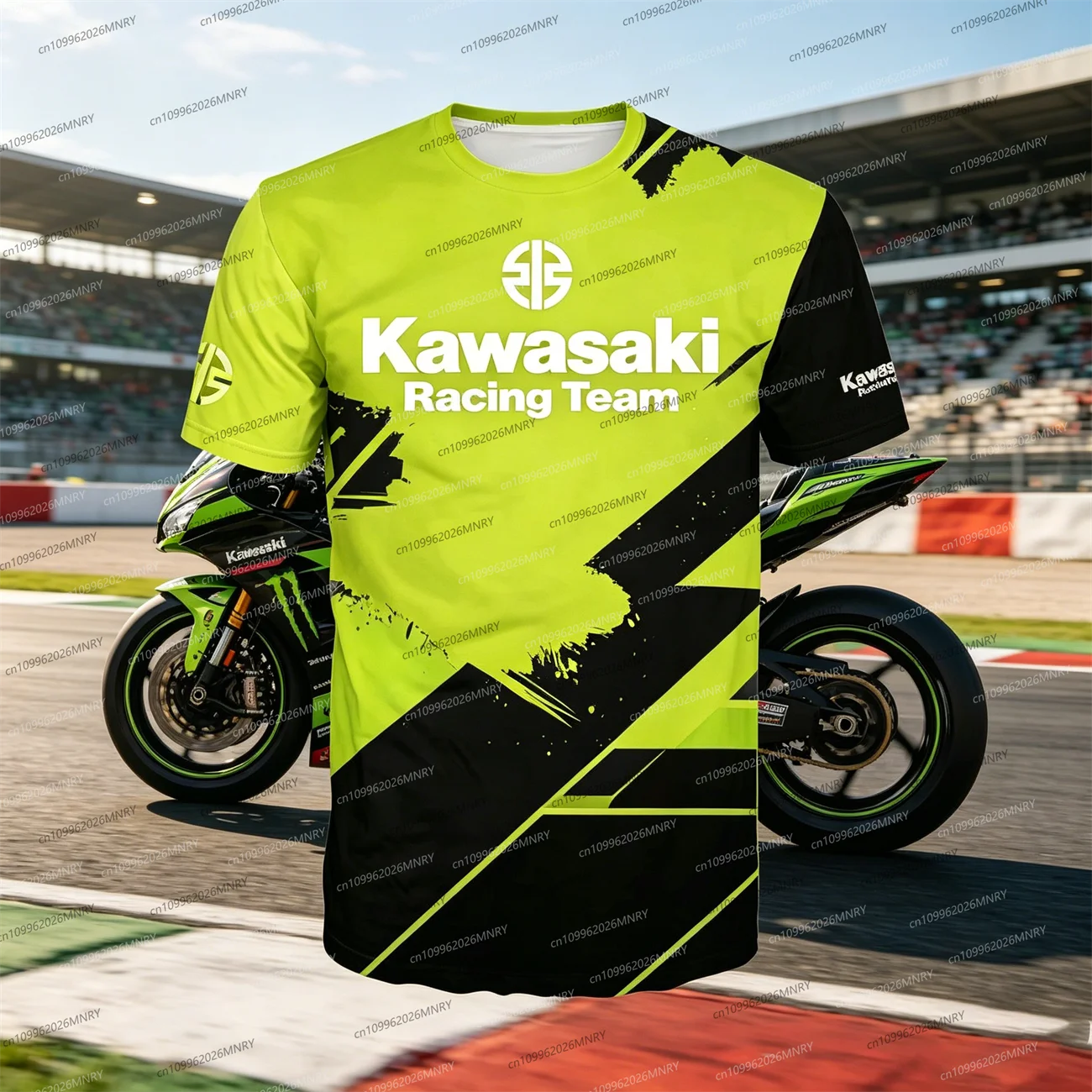 

Футболка Kawasaki для езды на мотоцикле, с защитой от солнца, быстросохнущая, влагоотводящая, мужская одежда, женская футболка с 3D-принтом, летняя футболка, мужская мотоциклетная футболка