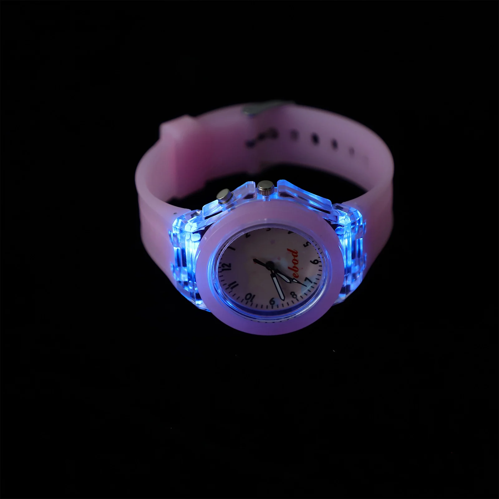 

5pcs Unicorn Watch Set Children Jewelry Girls Adjustable Glow Watches Bracelets Necklaces Gifts Cartoon Accessories Birthday