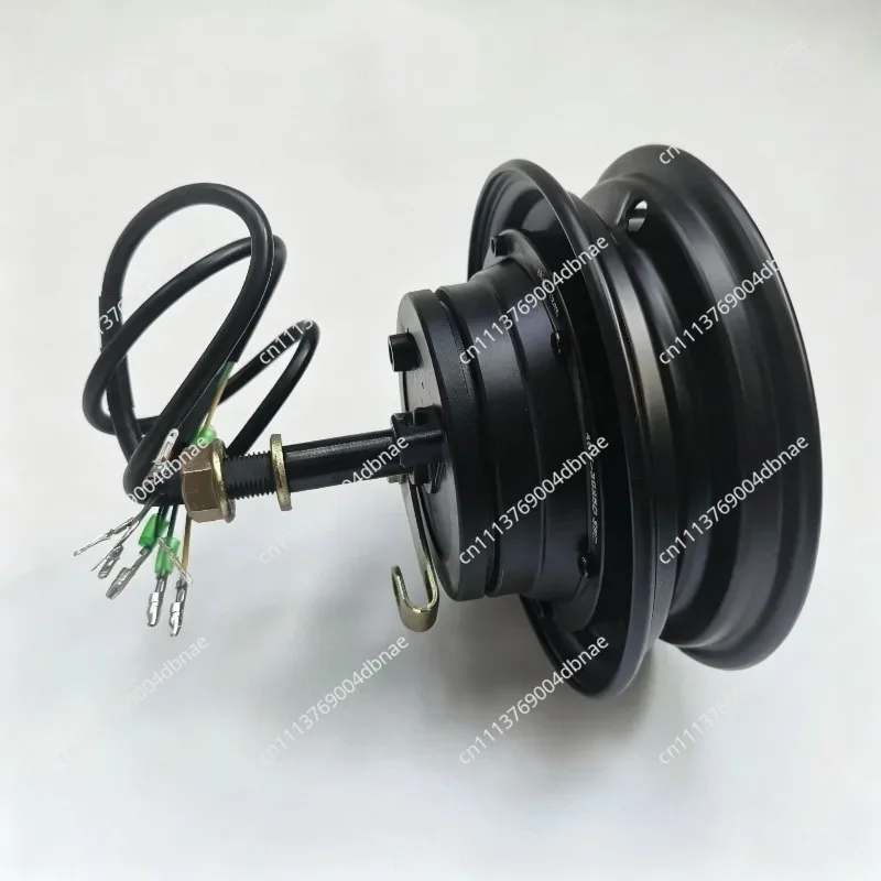 Electric Three-wheel Rear Wheel Hub Unilateral Shaft Motor,Wheel Hub Drum Brake Motor, Elderly Car Wheel Hub Rear Wheel Motor 10