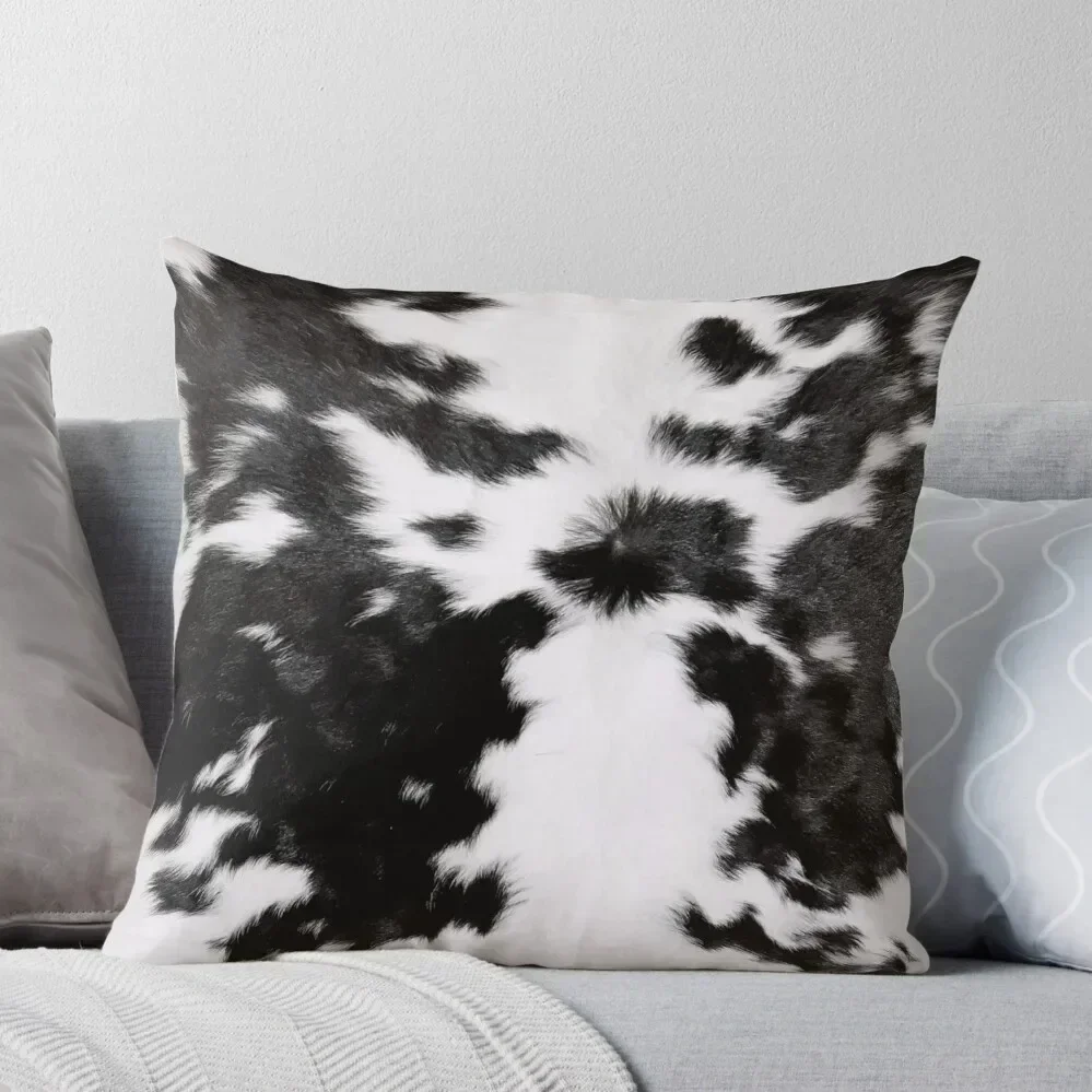 

Cowhide Throw Pillow Decorative Cushion Cover Pillow Case pillow