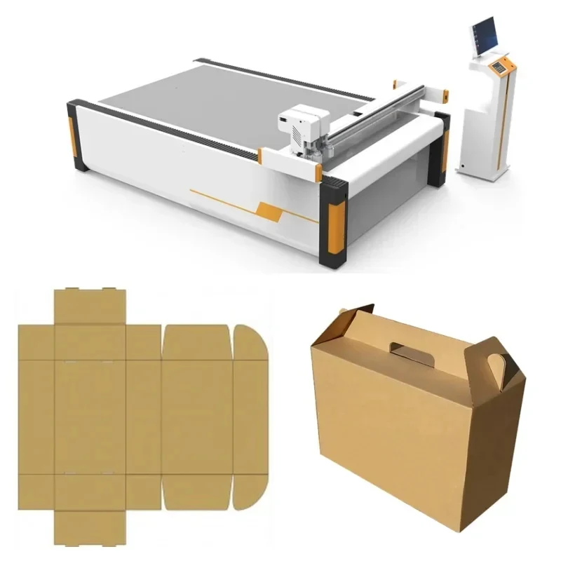Popular And Durle Digital Oscillating Knife Corrugated Cardboard Box Numerical Control Cutting Hine