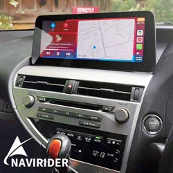 12.3inch Android Screen For Lexus RX RX350 RX270 RX300 RX450h 2009-2019 Stereo Navigation RHD RHS Car Radio Player GPS Carplay