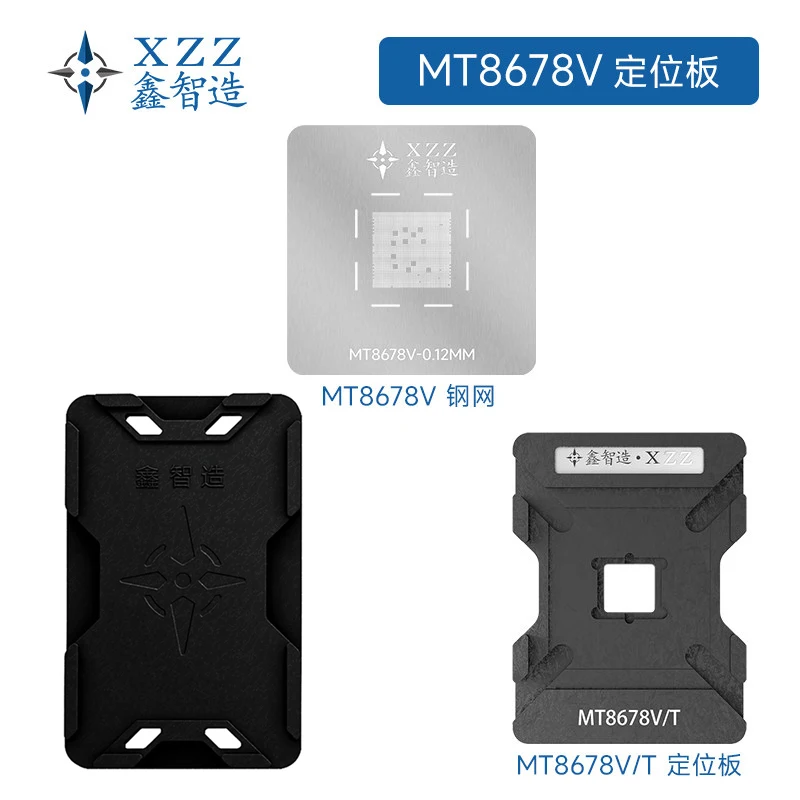 XZZ solder paste stencil for MT8678T Direct heating Tin planting platform