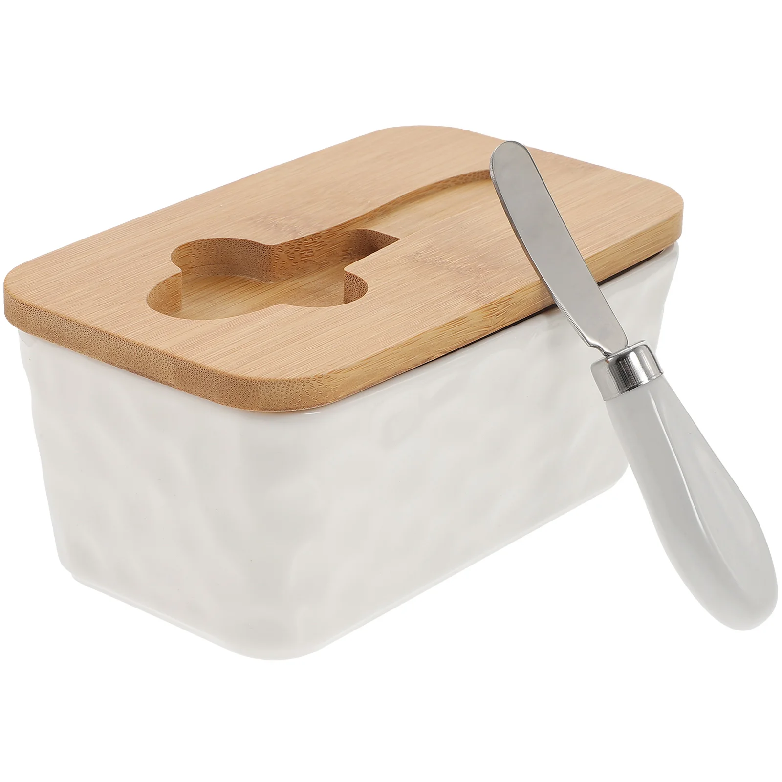 

1 set 1 Set Household Container Wear-Resistant Reusable Keeper Fresh Keeping Kitchen Storage Accessory Cheese Fridge Butter Dish