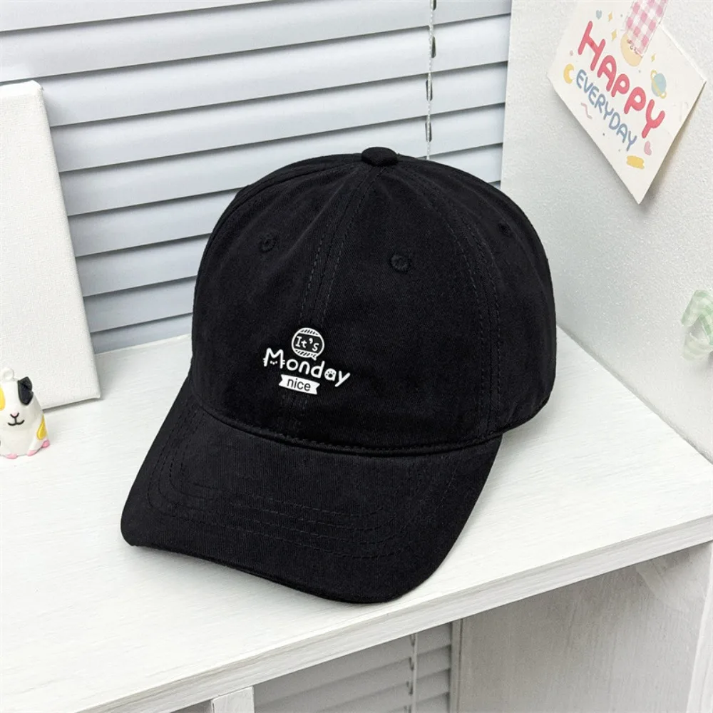 

Korean Style Children Candy Color Baseball Hat Quick-dry Anti-UV Kid Summer Sun Hat Cute Letter Embroidery Girls Peaked Cap