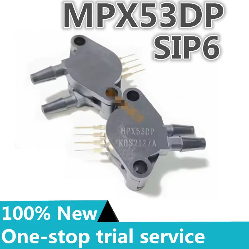 2-50pcs %New original MPX53DP SIP6 Wheatstone bridge 7.25PSI (50kPa) 25.38PSI (175kPa) sensor, transmitter Pressure sensor