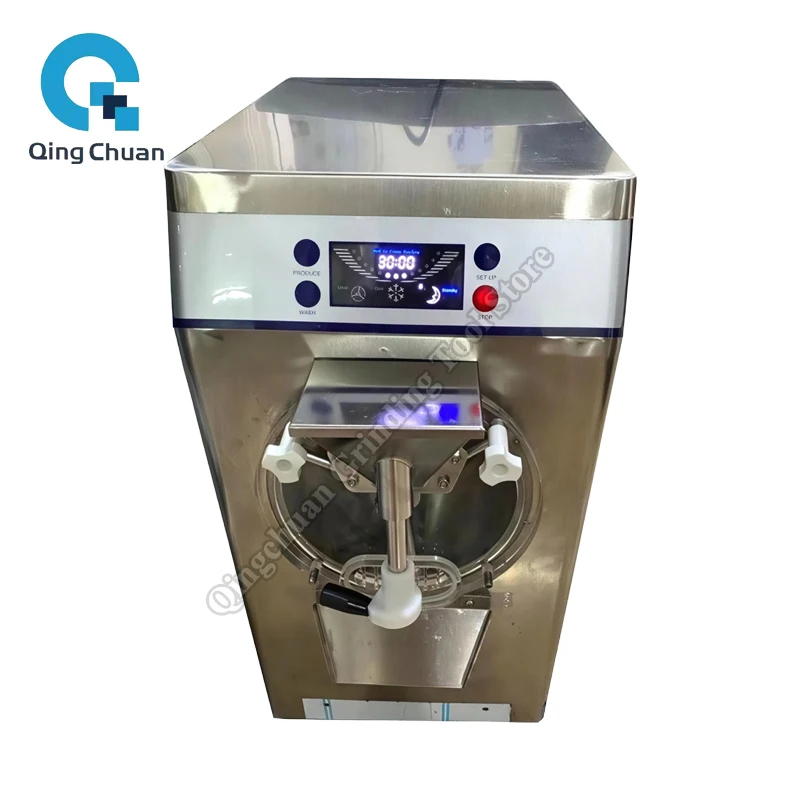 

Hard Ice Cream Machine 10L Large Capacity Commercial Cold Refrigerator Stainless Steel Italy Gelato Ice Cream Making Machine
