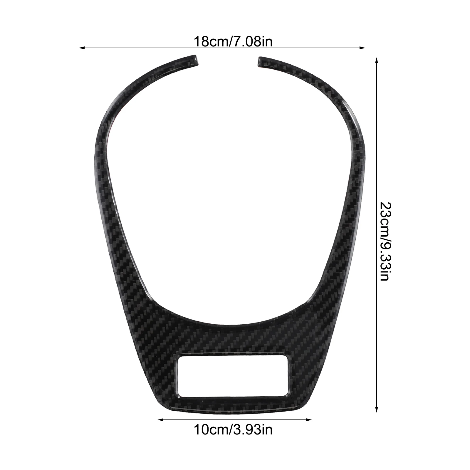 

Carbon Fiber Interior Manual Gear Shift Frame Cover Trim For BMW Z4 E85 2003-08 Interior Dedecoration Car Accessories