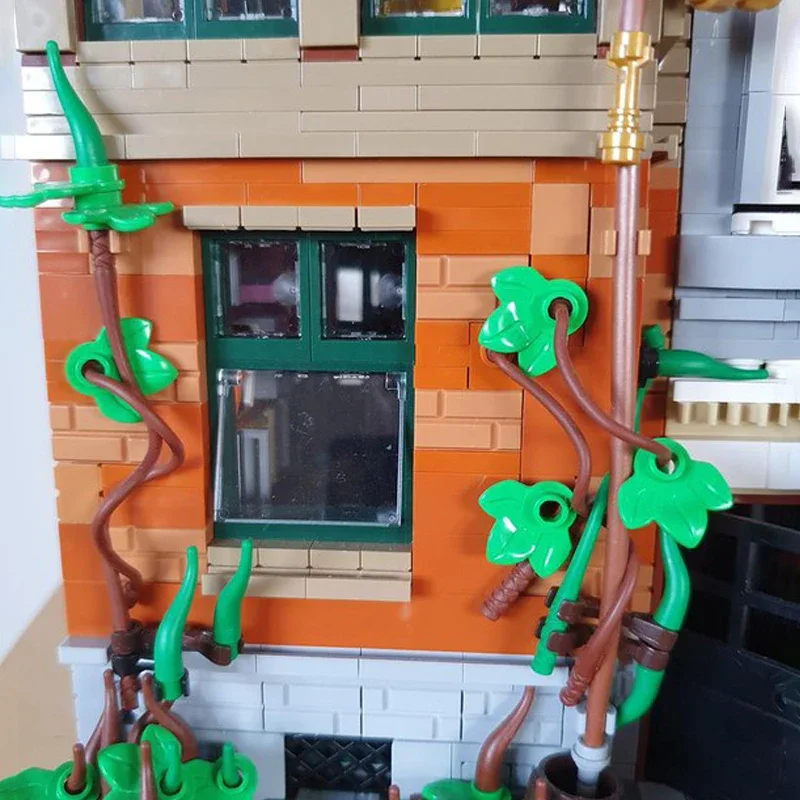 Casa Modular de 4770 Uds., bloques de construcción alternativos Baguette, juguete educativo MOC, regalo DIY para niños, parque de cumpleaños