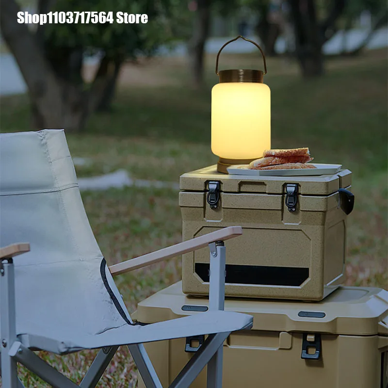 Outdoor Camping Portable Rechargeable High Capacity Lighting Student Dormitory Hanging Tent Hanging Light Lantern