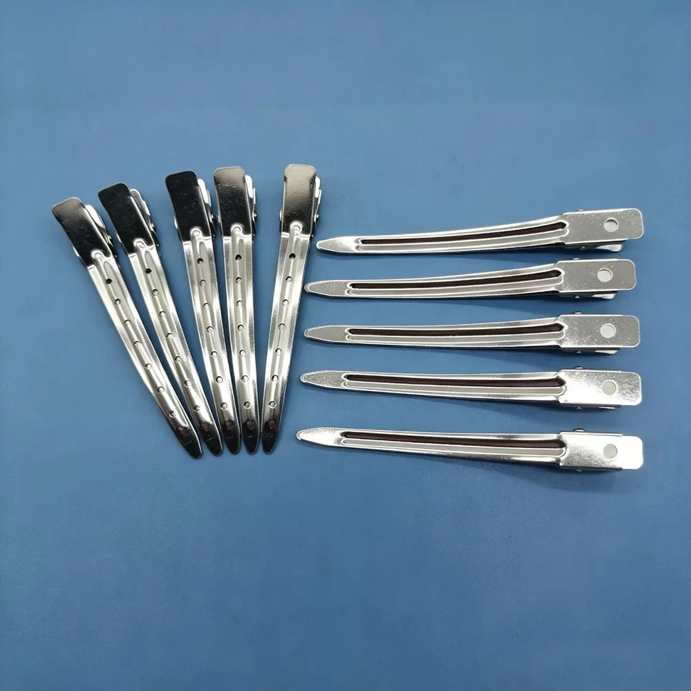 No.4 10pcs Hair Snap Clips Hair pins / Alligator Headwear Hair Accessories Hairpins Rustproof Electroplating