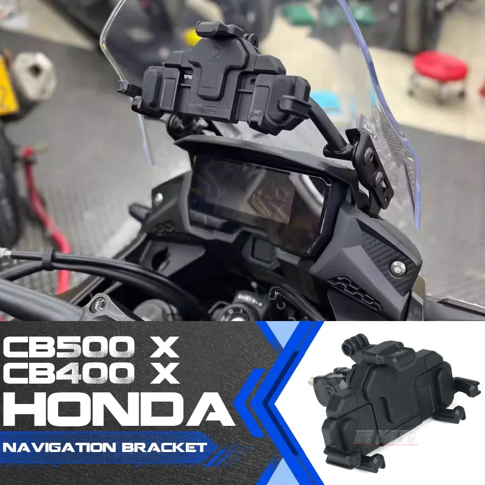 

FOR HONDA CB400 X CB 500 X Navigation Bracket CB400X CB500X Mobile Phone Holder Navigation cb400 Stabilization