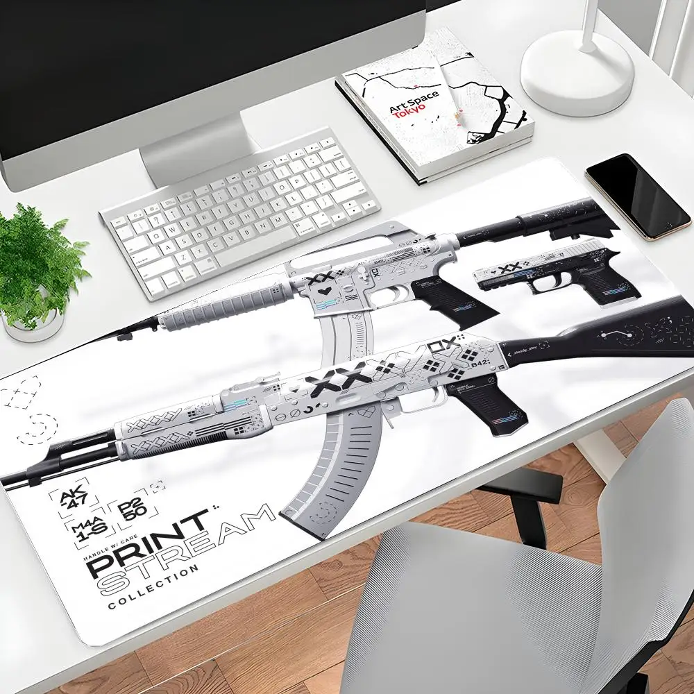Large Gamer Mouse Pad CSGO Mousepad XXL Mouse Mat Natural Rubber Carpet Company Accessories Desk Mat Big Keyboard Pads