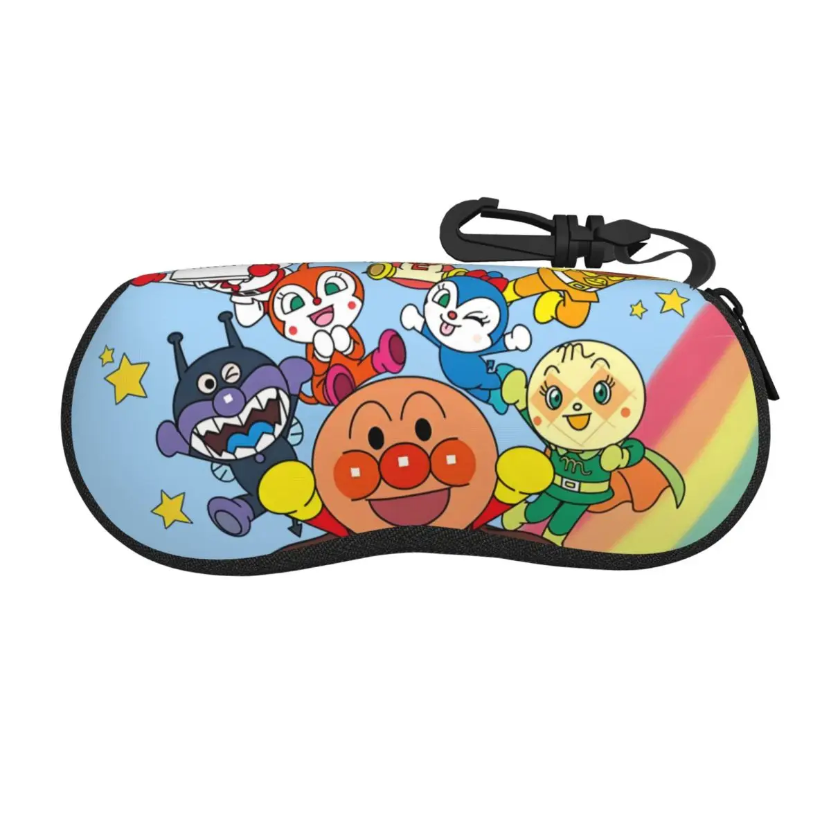 

Custom Cute Cartoon A-Anpanmanes Friends Glasses Case Cool Hot Shell Eyeglasses Case Sunglasses Box