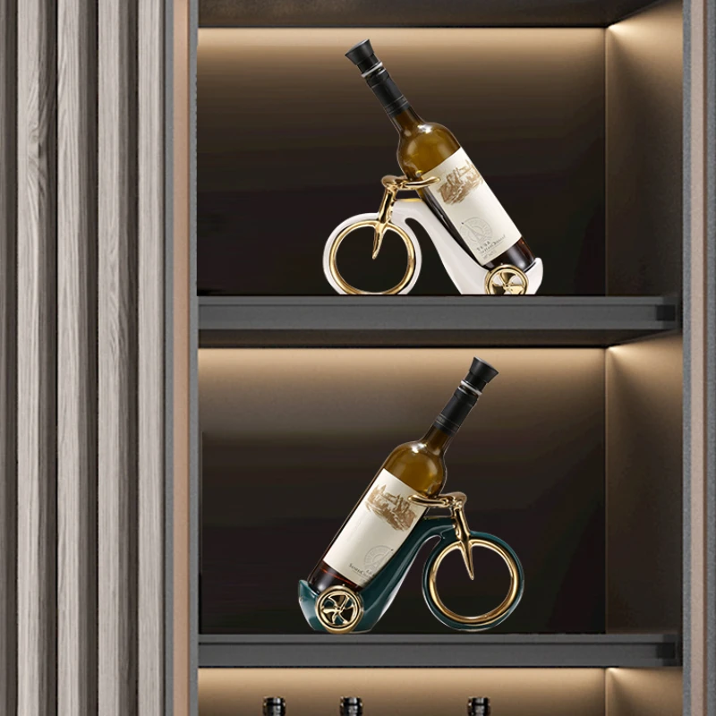 

Creative, modern, simple wine cabinet, red wine rack, light luxury, high-end living room decorations, housewarming gifts