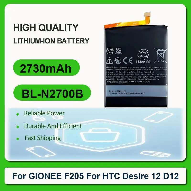

Battery For Gionee M3 M3S M4 Marathon X1S A1 Lite F205 HTC Desire 12 D12 BLU Vivo 5 5R XL V0050UU V0090UU V0090E King Kong