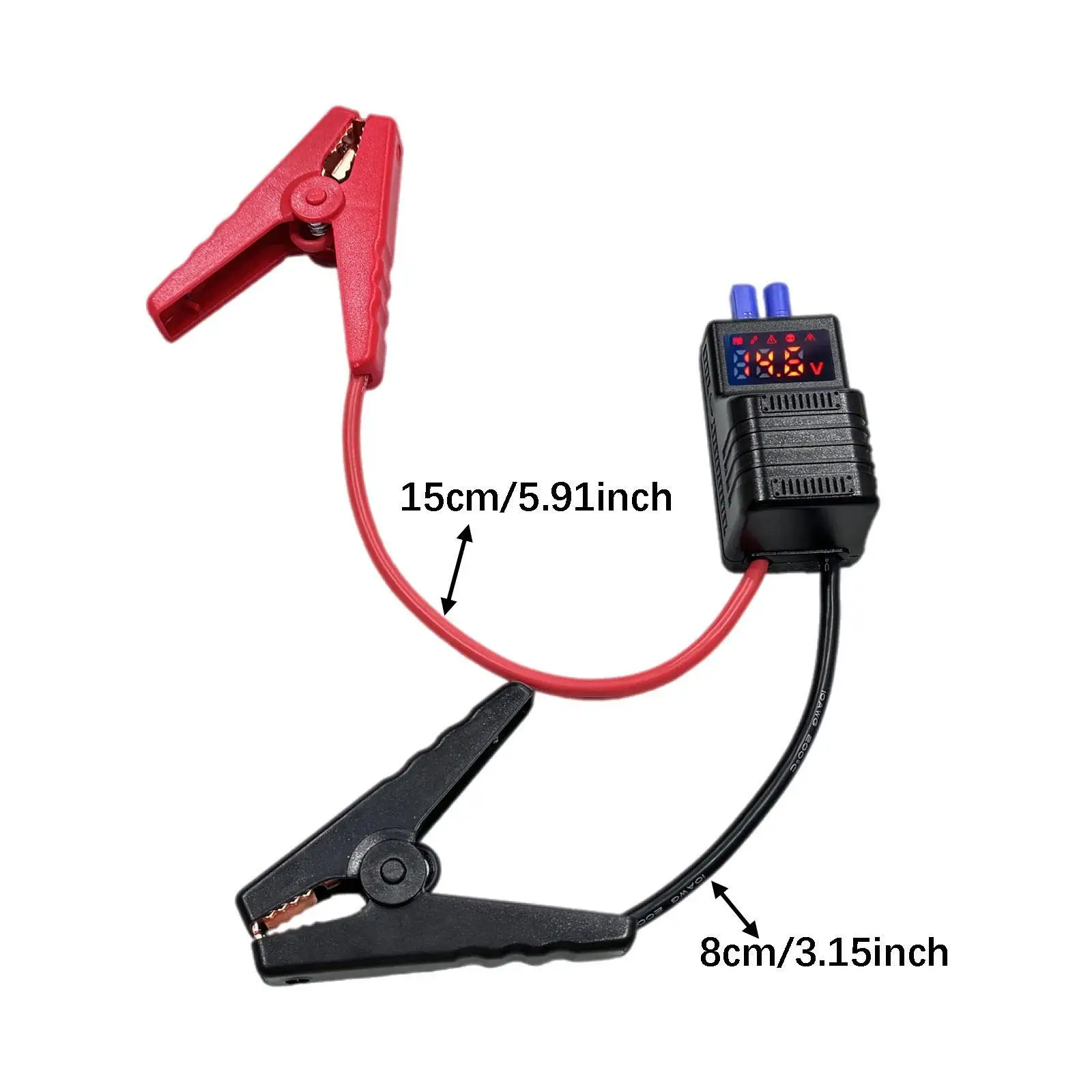 Afbeelding 7: Noodklemmen voor kabels, draagbare autoaccu-startklem voor 12V 24V voertuig powerboost