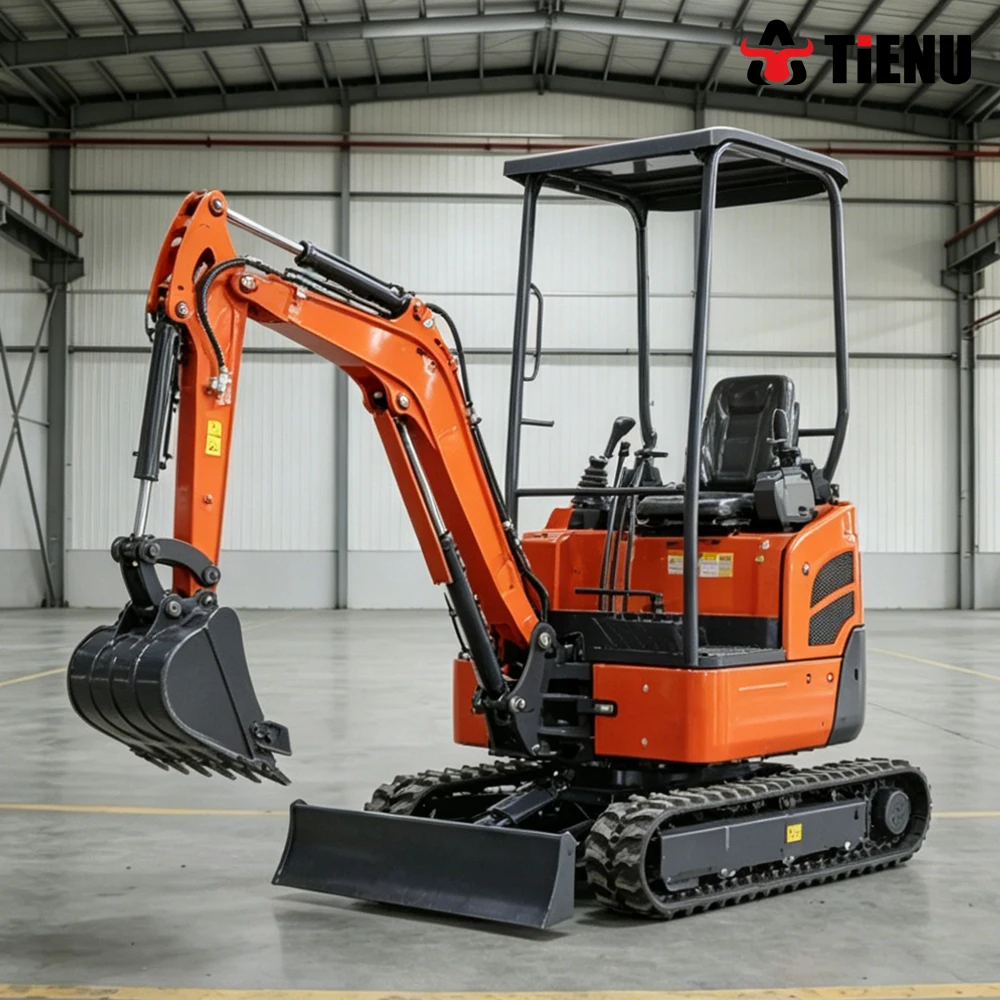 Large tracked excavators and heavy machinery for various applications agricultural and construction equipment