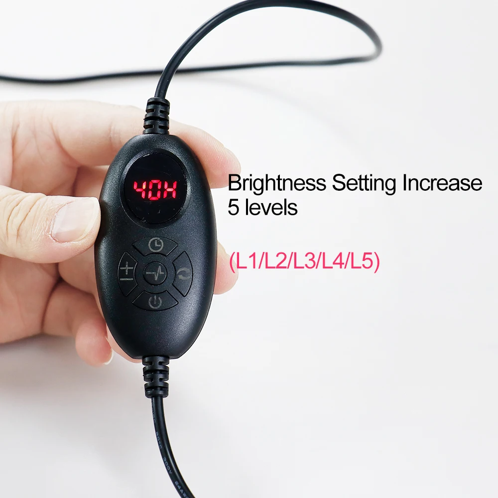 3-in-1 LED Infrarot-Lichttherapie Körperpad Tragbare Wickelauflage für Rücken Schulter Taille 660&850 NM Infrarotlicht Gewichtsreduktionsgerät – Detail 21