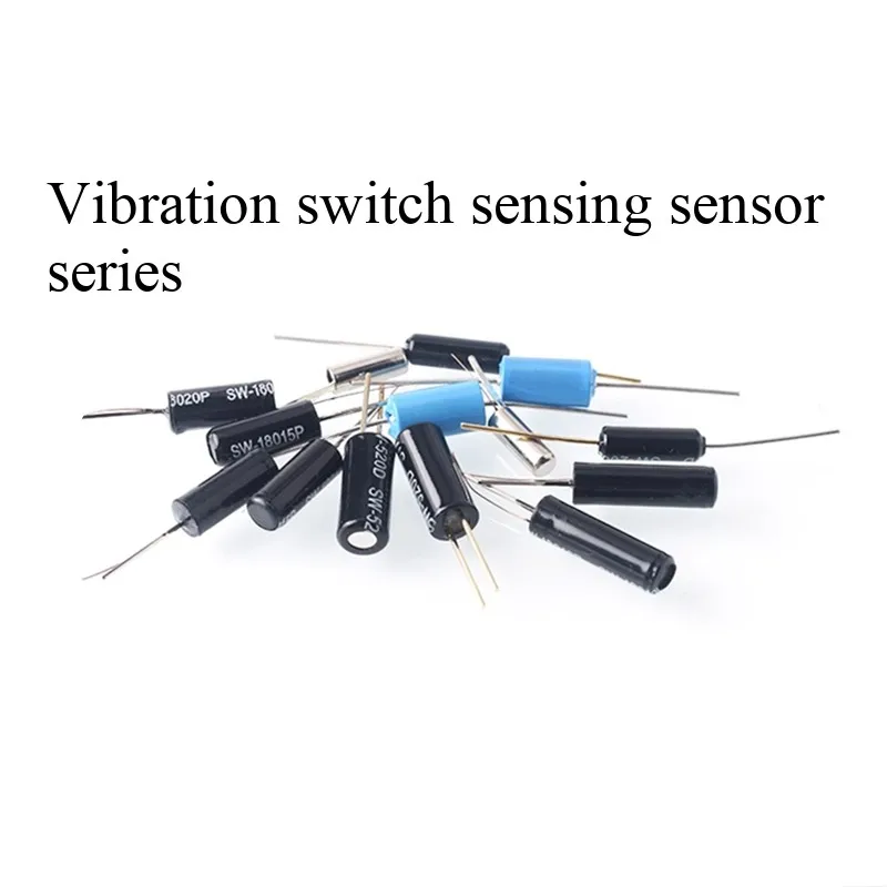 1-50pcs High sensitivity vibration switch sensing sensor SW200D/520D/18010P/18015 18020 spring ball vibration switch