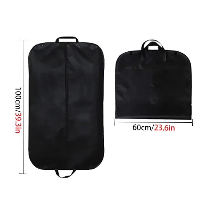 Clothing Dust Cover Non-Woven  Home Moisture-Proof Wardrobe Hanging Clothes Storage Bag Suit Dress Clothes Dust Cover