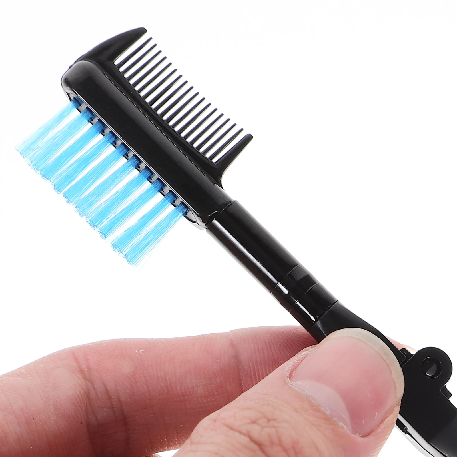 

3 Pcs Eyelash Curl Brow Brush Set Eyebrow Grooming Tool Comb with Handle Fashion