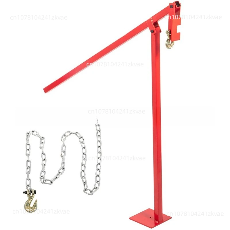 43-Inch Manual T-pillar Fence Puller Rod Puller Pile Puller with Chain
