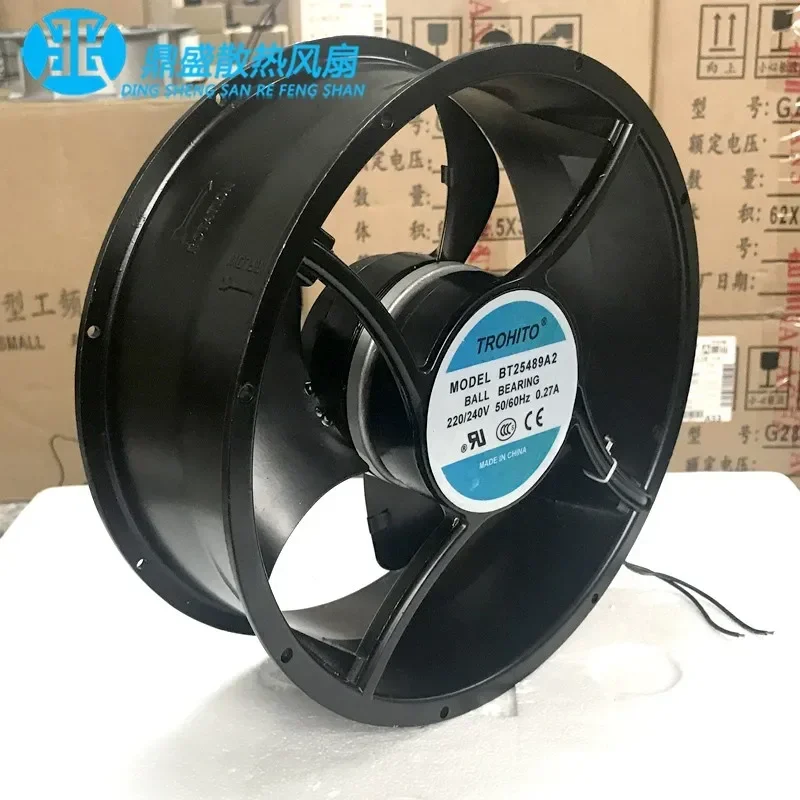 TROHITO BT25489A2   0.27A 254x254x89mm 2-Wire Server Cooling Fan
