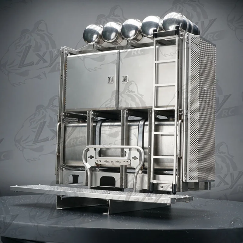 

Металлическая стойка для оборудования в масштабе 1:14, аксессуары для обновления грузовика Tamiya RC SCANIA R730 R620 R470