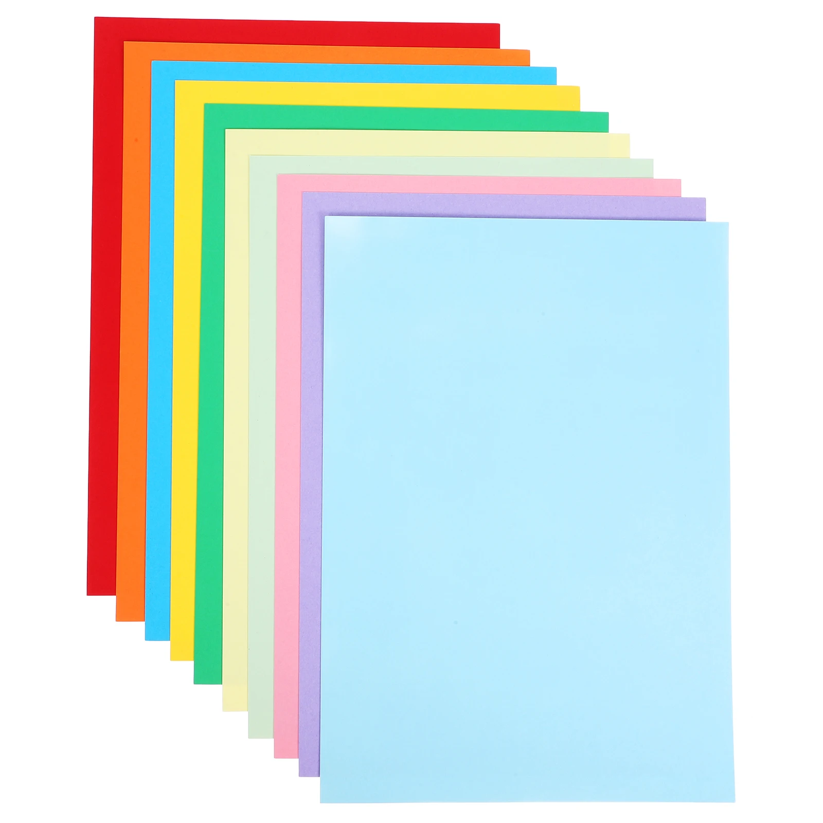 

Heavy 250Gsm Colored Cardstock Double Sided Different Color Craft Paper For Scrapbooking Diy Drawing School Supplies