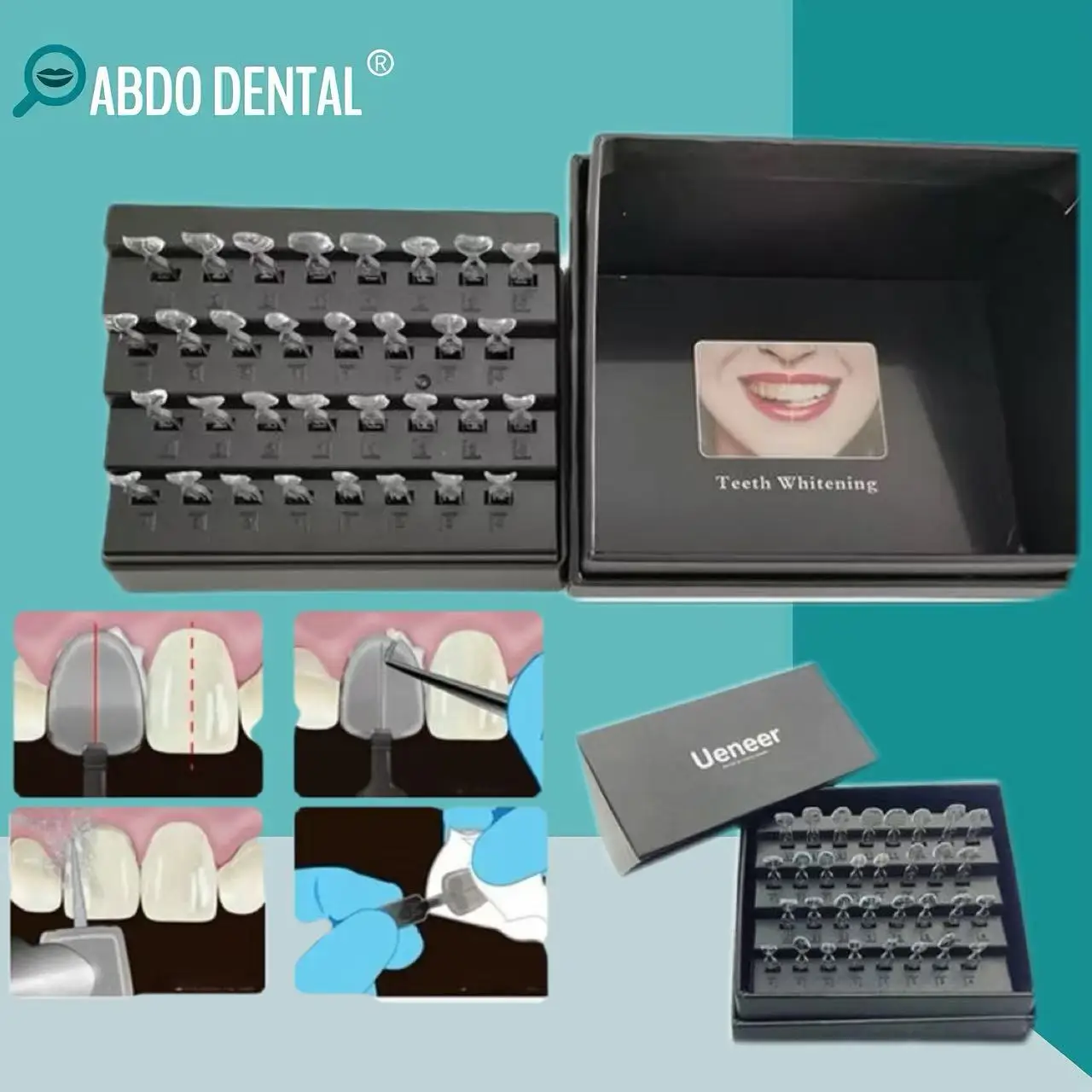 

32 шт./компл., набор форм для стоматологического шпона, композитная смола, светоотверждаемый наполнитель, передний передний инструмент для отбеливания зубов, стоматологические материалы