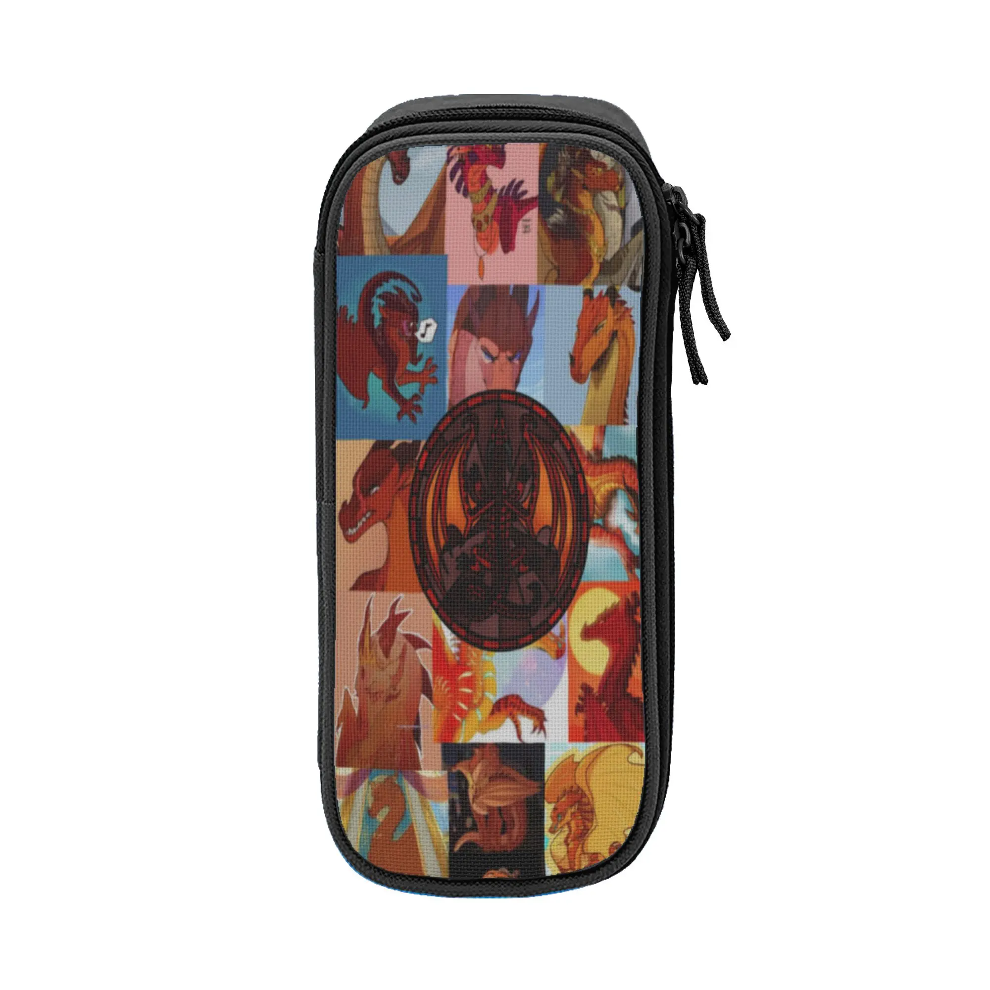 Wing Of Fire dragon Merch Pen Box Large Capacity School Accessories  Pencil Bag Suprise Gift