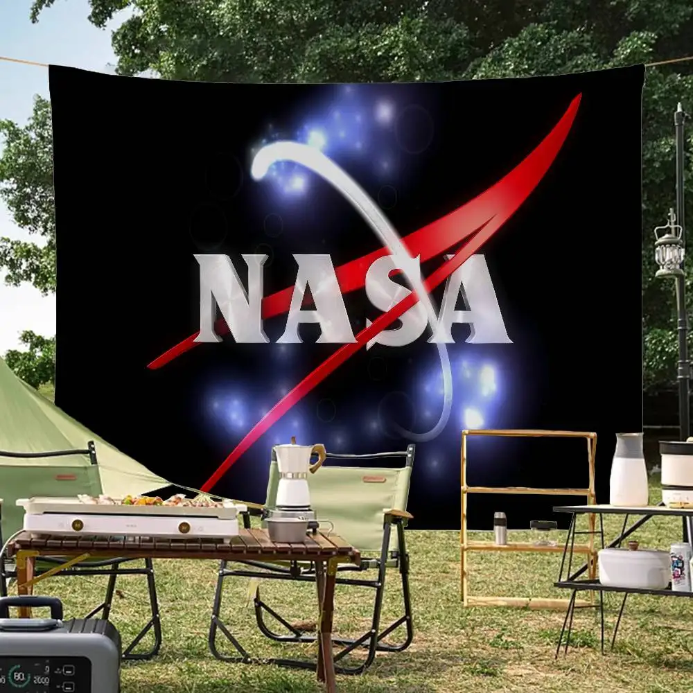 Classic Hit N-NASA-A Printed Large Flag Art Science Fiction Room Home Decor Decor Banner