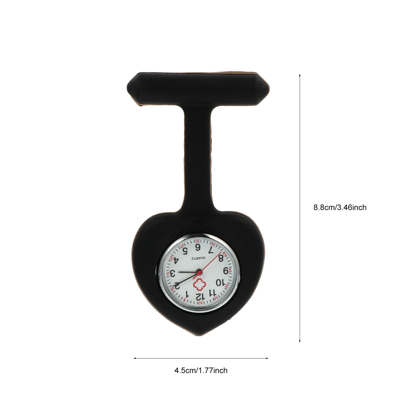 1Pcs Nursing Pocket Watch Practical Durable Fine Workmanship Simple Style Convenient Time Telling for Nurses Doctors