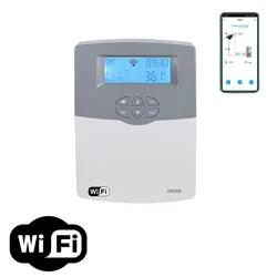 SR258 WiFi Pressurized Solar Water Heater Controller Tank Heat Collector Switch Thermostat Function Pump Speed Control