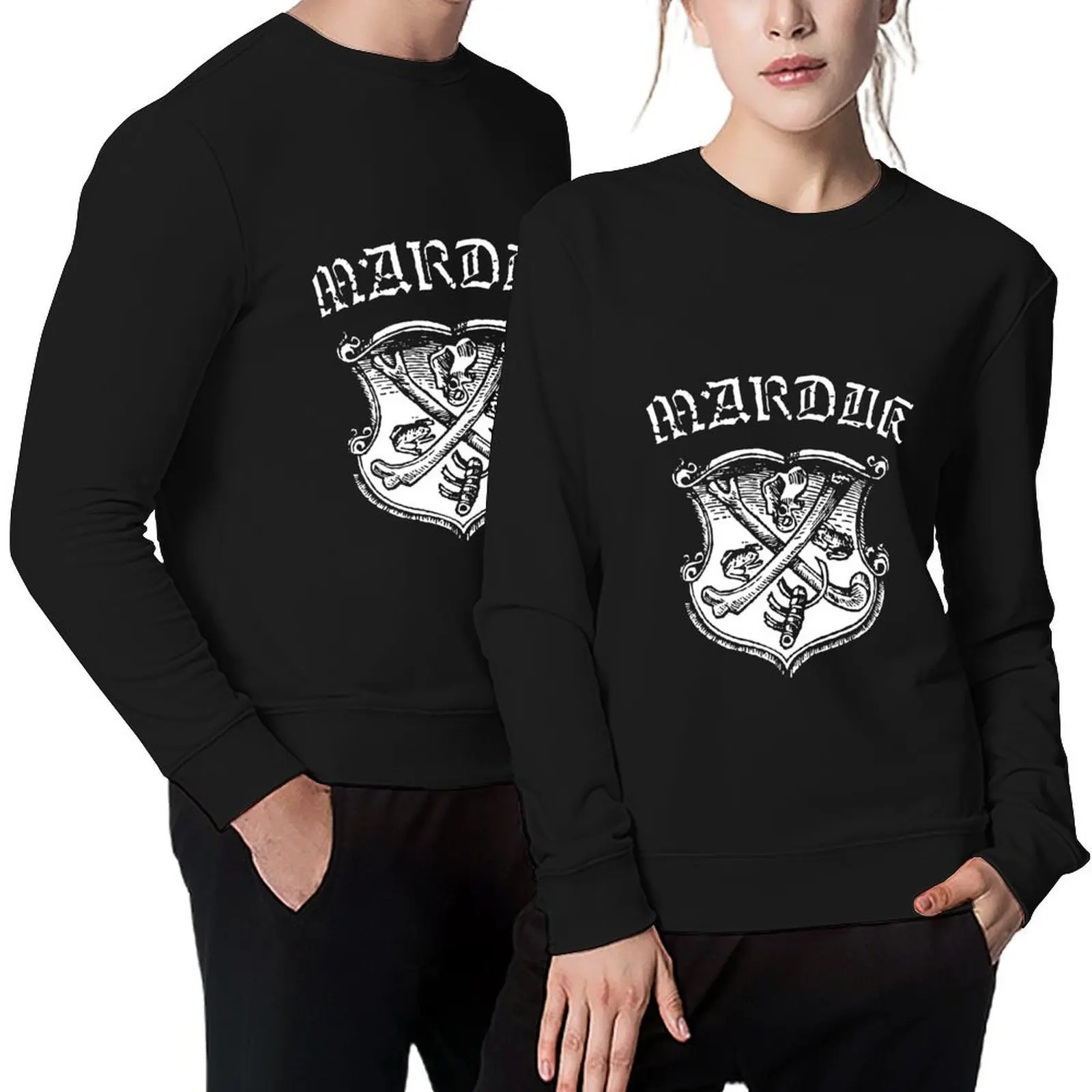 

MARDUK Blood Puke Pullover tracksuit men korean clothes men's sweat-shirt set men's clothes new hoodies and sweatshirts