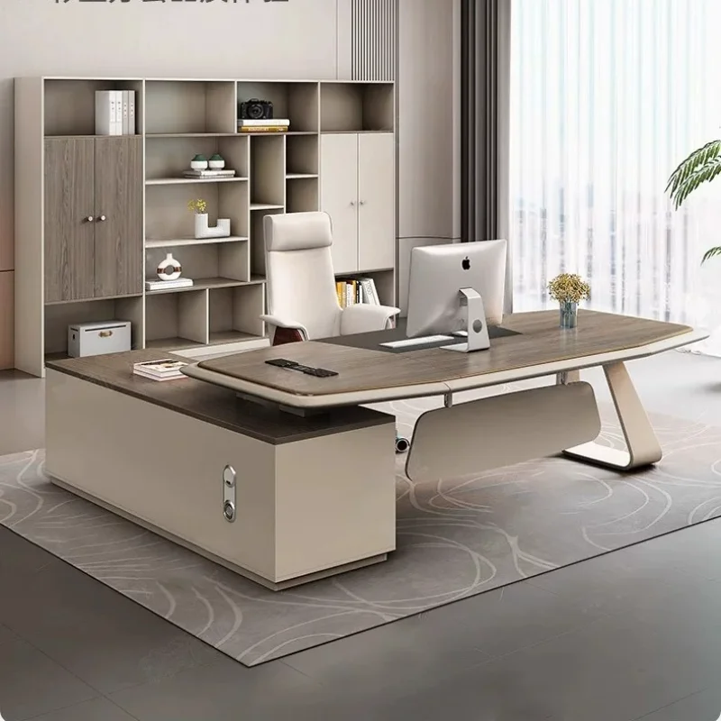 Multifunctional Modern Office Desk Aesthetic Minimalist Display Design Office Desk Executive Decoration Ufficio Home Furniture