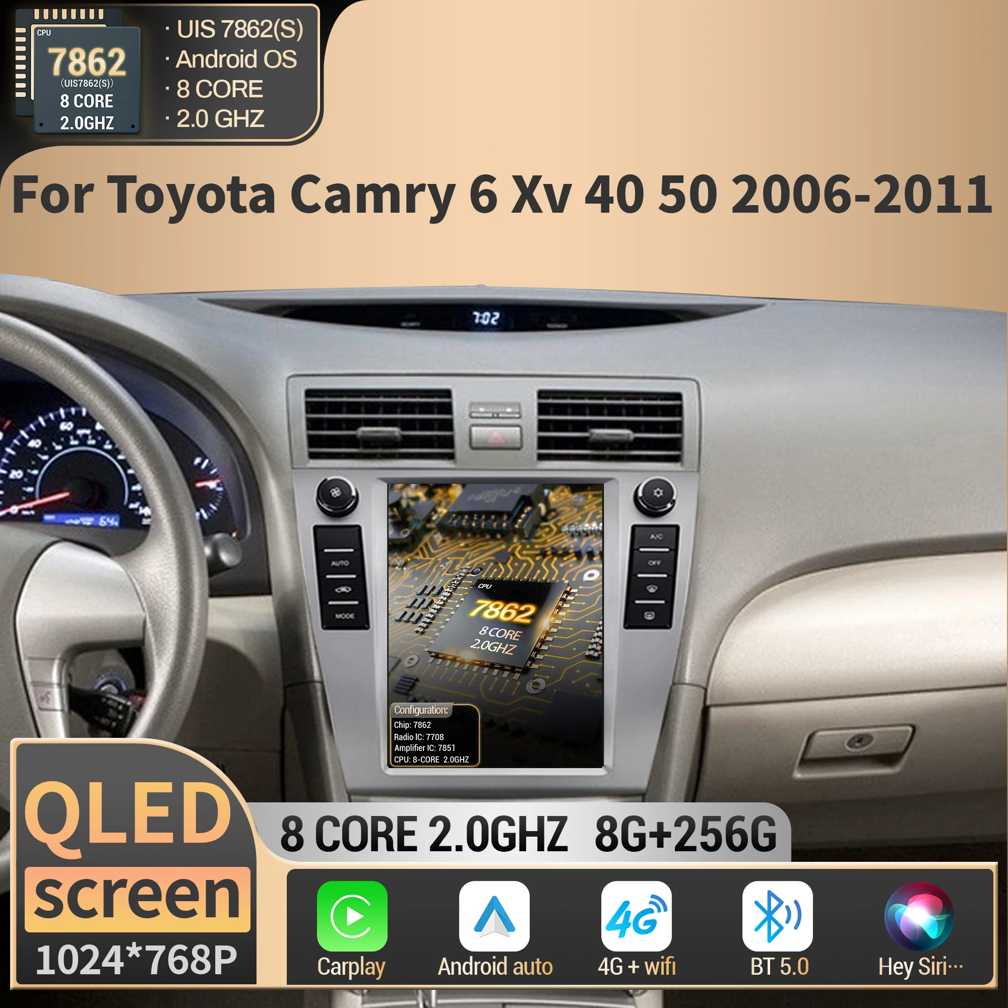 2 din toyota camry