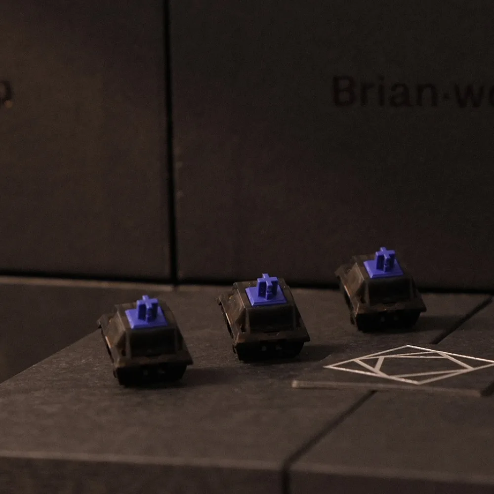 

Переключатель Brian Workshop B1, 42 г, давление 21 мм, пружинный индивидуальный линейный переключатель звука фейерверка для аксессуаров для механической клавиатуры