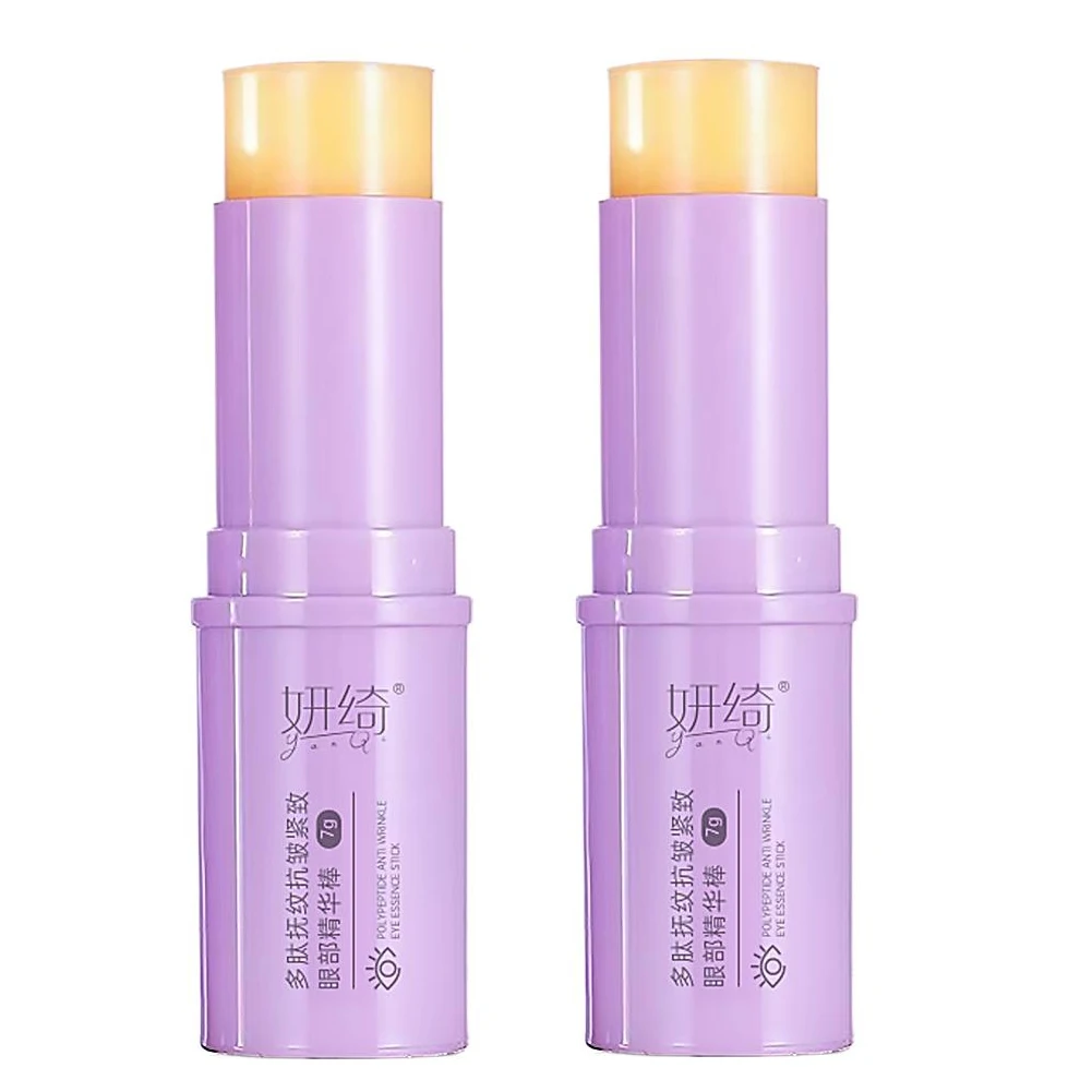 2pcs Eye Essence Stick Moisturizes Tightens Lightening Dark Circles Eye Serum Repair Firming Gel Eye Care Moisturizing Skin Care